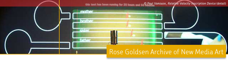 Rose Goldsen Archive of New Media Art